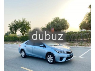 
                            
                            TOYOTA COROLLA 2014 GCC 1.6 SKY BLUE | ALLOY WHEELS | WELL SERVICED | CAMERA | SENSOR | SUPER CLEAN
                            
                        
