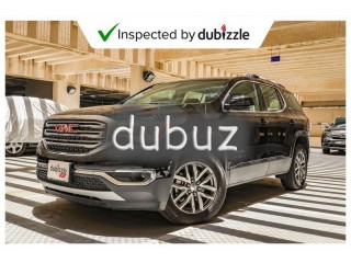 
                            
                            AED1429/month | 2019 GMC Acadia SLE 3.6L | Full GMC Service History | Warranty | GCC Specs
                            
                        