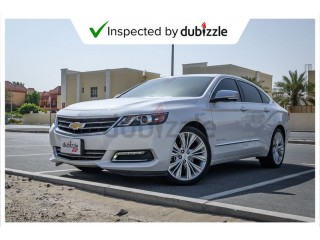 
                            
                            AED1257/month | 2018 Chevrolet Impala 3.6L | Full Chevrolet Service History | Warranty + Service
                            
                        