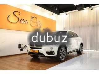 
                            
                            AED2464/MONTH((WARRANTY TILL06/2022 AND SERVICE CONTRACT TILL 06/2024)) 2016 BMW X6 XDRIVE35i
                            
                        