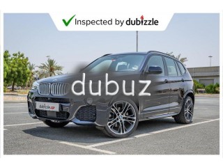 
                            
                            AED1867/month | 2017 BMW X3 xDrive28i 2.0L | Full BMW Service History | Warranty + Service | GCC
                            
                        