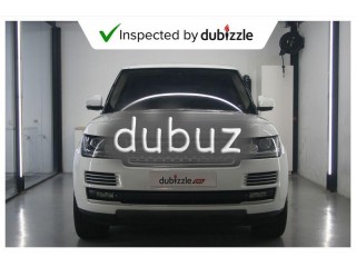 
                            
                            AED3286/month | 2014 Land Rover Range Rover Vogue SE 5.0L | Full Land Rover Service History | GCC
                            
                        