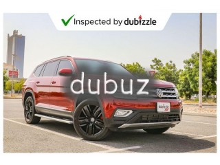 
                            
                            AED1650/month | 2018 Volkswagen Teramont SEL 3.6L |  Warranty + Service
                            
                        