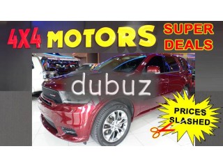 
                            
                            5YRS DEALER WARRANTY + 2YRS/40,000 KMS SERVICE CONTRACT 2019 Dodge Durango GT
                            
                        