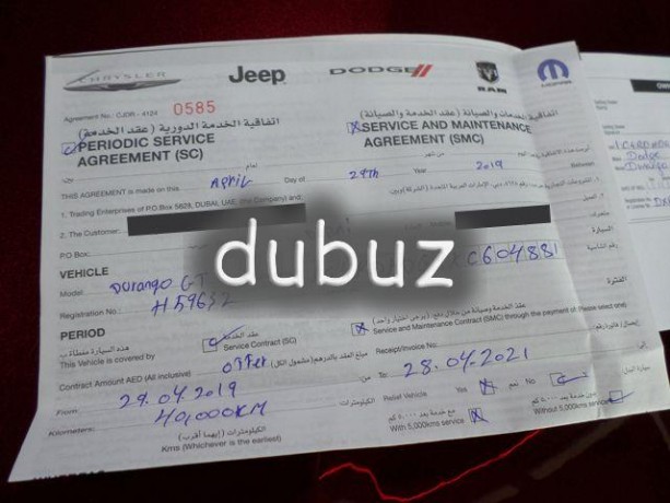 5yrs-dealer-warranty-2yrs40000-kms-service-contract-2019-dodge-durango-gt-big-8