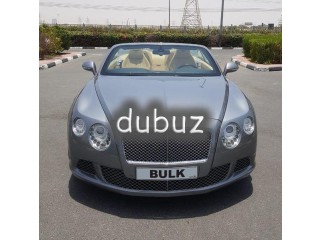 
                            
                            BENTLEY CONTINENTAL GTC 2012 - Full Bentley Service - AED 4,102/month Per Month - 0% Down Payment
                            
                        