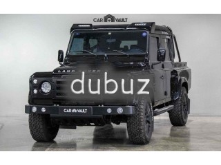 
                            
                            2013 | LAND ROVER | DEFENDER | 110 PICKUP DOUBLE CAB | GCC SPEC | KAHN DESIGN
                            
                        