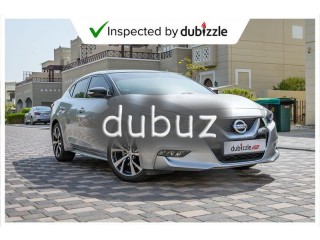 
                            
                            AED935/month | 2016 Nissan Maxima SV 3.5L | Full Nissan Service History | GCC Specs
                            
                        
