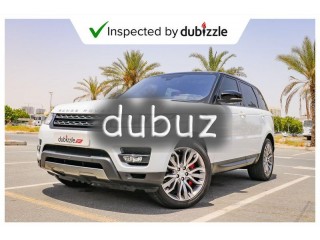 
                            
                            AED4300/month | 2016 Land Rover Range Rover SPORT 5.0L | Full Land Rover Service History | GCC Specs
                            
                        