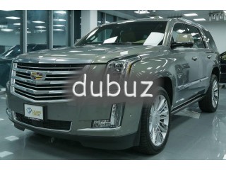 
                            
                            CADILLAC ESCALADE PLATINUM, 6.2L V-8 WARRANTY TILL 2023 WITH SERVICE PACKAGE.FREE INSURANCE.REG
                            
                        