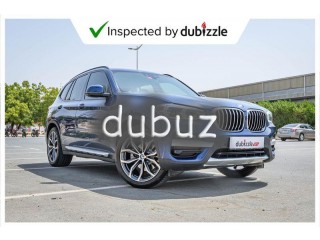 
                            
                            AED2161/month | 2018 BMW X3 xDrive30i 2.0L | Full BMW Service History | Warranty + Service | GCC
                            
                        
