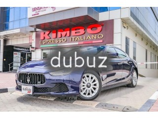 
                            
                            AED1344/month | 2014 Maserati Ghibli 3.0L | Full Service History | GCC Specs
                            
                        