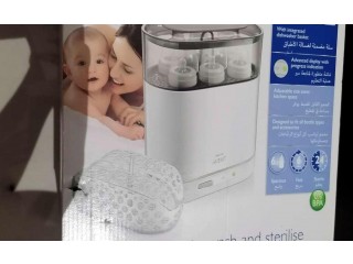 
                        جهاز تعقيم البيبرونات و شافطة الحليب من ماركة افينت                                            