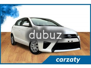 
                            
                            // AED 506 /Month //ASSURED QUALITY //2017 Toyota Yaris SE//LOW KM // 1.3L 4Cyl 98hp
                            
                        