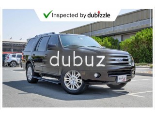 
                            
                            AED1453/month | 2013 Ford Expedition Limited 5.4L | Full Ford Service History | Warranty | 8 Seater
                            
                        
