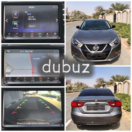 original-paint-nissan-maxima-model-2018-gcc-specs-sunroof-camera-navigation-big-3