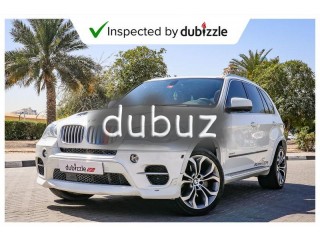 
                            
                            AED2006/month | 2013 BMW X5 xDrive50i 4.4L | Full service history | GCC specs
                            
                        