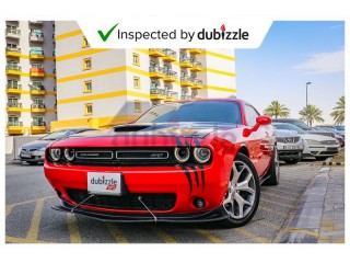 
                            
                            AED1372/month | 2015 Dodge Challenger R/T 5.7L | Full Dodge Service History | Coupe | GCC Specs
                            
                        