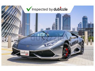 
                            
                            AED11361/month | 2016 Lamborghini Huracan LP-610 4 | Full Lamborghini Service | Warranty | Coupe
                            
                        