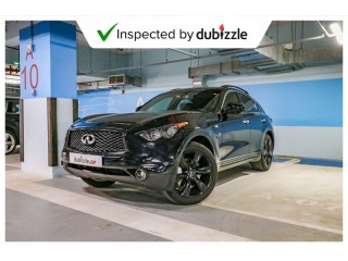 
                            
                            AED1883/month | 2017 Infiniti QX70 S 3.7L | Full Infiniti service history | GCC specs
                            
                        