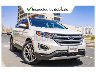 
                            
                            AED1467/month | 2016 Ford Edge Titanium Plus 3.5L | Full Ford Service History | GCC Specs
                            
                        
