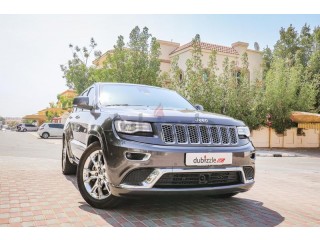 
                            
                            AED1714/month | 2015 Jeep Grand Cherokee Summit 5.7 | Full Jeep Service History | GCC Specs
                            
                        