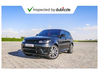 
                            
                            AED5225/month | 2017 Land Rover Range Rover Sport SVR 5.0L | Full Land Rover service history | GCC
                            
                        