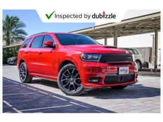 
                            
                            AED1782/month | 2018 Dodge Durango RT 5.7L | Full Dodge Service History | Warranty + Service | GCC
                            
                        