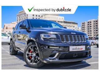 
                            
                            AED2364/month | 2015 Jeep Grand Cherokee SRT 6.4L | Full Jeep Service History | Warranty |GCC Specs
                            
                        