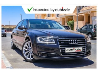 
                            
                            AED2079/month | 2016 Audi A8 L 50TFSI 3.0L | Full Audi Service History | GCC Specs
                            
                        