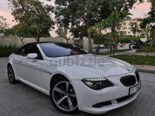 
                            
                            BMW 650I V8 ORGINAL PAINT LOW K.M CONVERTIBLE CAR LIKE NEW GCC
                            
                        