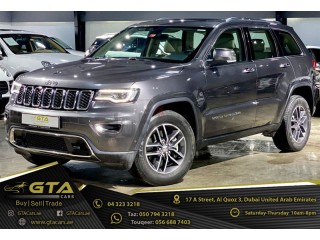 
                            
                            2017 Jeep Grand Cherokee Limited, Jeep Warranty, Full History, GCC
                            
                        