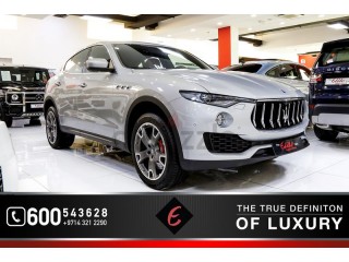 
                            
                            BRAND NEW MASERATI LEVANTE SQ4 WITH WARRANTY AND SERVICE CONTRACT FROM THE MAIN DEALER
                            
                        
