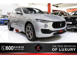 
                            
                            -BRAND NEW MASERATI LEVANTE Q4 GRANSPORT UNDER MAIN DEALER WARRANTY TILL YEAR 2021 AND SERVICE!
                            
                        