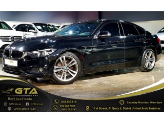 
                            
                            2018 BMW 420i Sport Grancoupe, Warranty, Full Service History, GCC
                            
                        