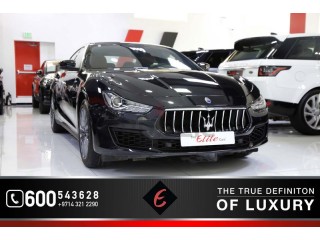 
                            
                            BRAND NEW 2019 MASERATI GHIBLI WITH WARRANTY
                            
                        