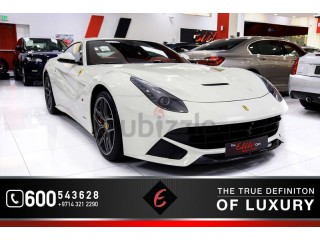 
                            
                            2014 FERRARI F12 BERLINETTA IN PERFECT CONDITION WITH VERY LOW MILEAGE UNDER SERVICE CONTRACT
                            
                        