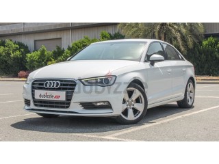 
                            
                            AED783/month | 2016 Audi A3 30TFSI 1.4L | Full Audi Service History | GCC Specs
                            
                        