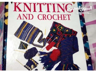 
                        Knitting and Crochet Book                                            