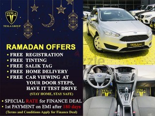
                            
                            FOCUS / HATCHBACK / EcoBoost / GCC / 2016 / WARRANTY / FULL DEALER SERVICE HISTORY / 390 DHS MONTHLY
                            
                        