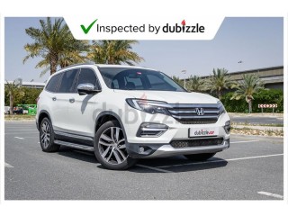 
                            
                            AED1557/month | 2017 Honda Pilot Touring 3.5L | Full Honda service history | 7 seater | GCC specs
                            
                        