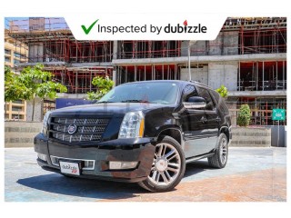 
                            
                            AED1410/month | 2014 Cadillac Escalade 6.2L | Full Service History | 8 seater | GCC Specs
                            
                        