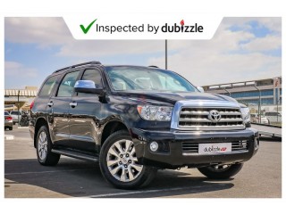 
                            
                            AED1391/month | 2016 Toyota Sequoia Platinum Sport  5.7L | Full service history | 8 seater | GCC
                            
                        