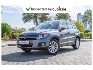 
                            
                            AED745/month | 2015 Volkswagen Tiguan 2.0L | Full service history | GCC specs
                            
                        