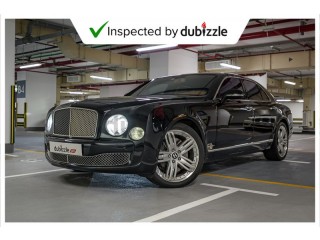 
                            
                            AED13141/month | 2013 Bentley Mulsanne 6.8L | Full Bentley Service History | GCC Specs
                            
                        