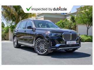 
                            
                            AED5240/month | 2019 BMW X7 xDrive40i Pure Excellence 3.0L | Full BMW Service History | GCC Specs
                            
                        