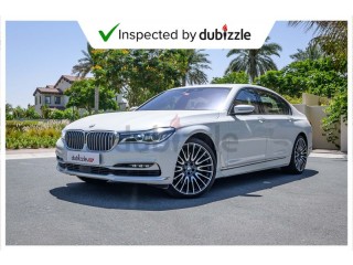
                            
                            AED4038/month | 2016 BMW 750Li 4.4L | Full BMW Service History | Warranty + Service | GCC Specs
                            
                        