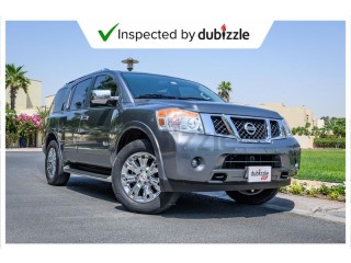 
                            
                            AED1258/month | 2015 Nissan Armada LE 5.6L | Full Service History | 8 Seater | GCC Specs
                            
                        