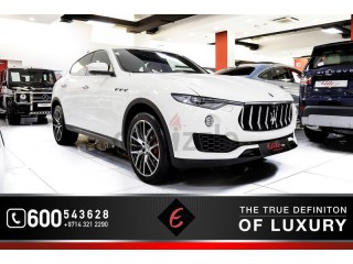 
                            
                            BRAND NEW !! MASERATI LEVANTE SQ4 -  UNDER MAIN DEALER WARRANTY AND SERVICE CONTRACT UNTIL 2021
                            
                        