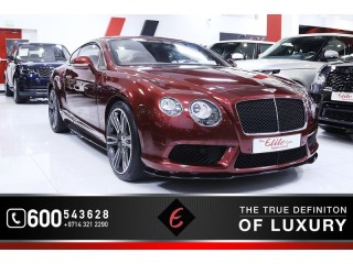
                            
                            2015 BENTLEY CONTINENTAL GT V8 S GCC SPECS WITH LOW MILEAGE
                            
                        